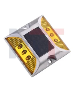 TACHA SOLAR LED AMARILLA